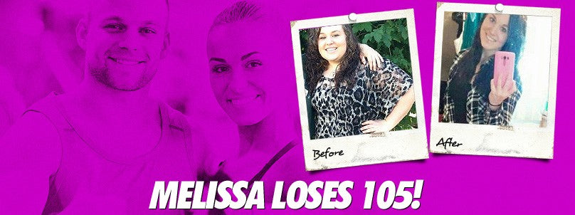 Melissa Weidert before and after losing 105 pounds