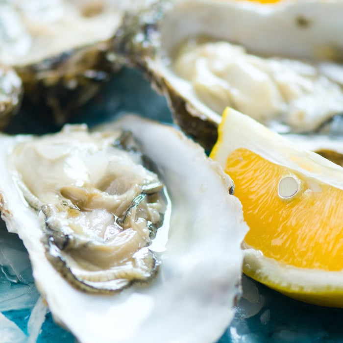 Fresh oysters as a zinc-rich food source