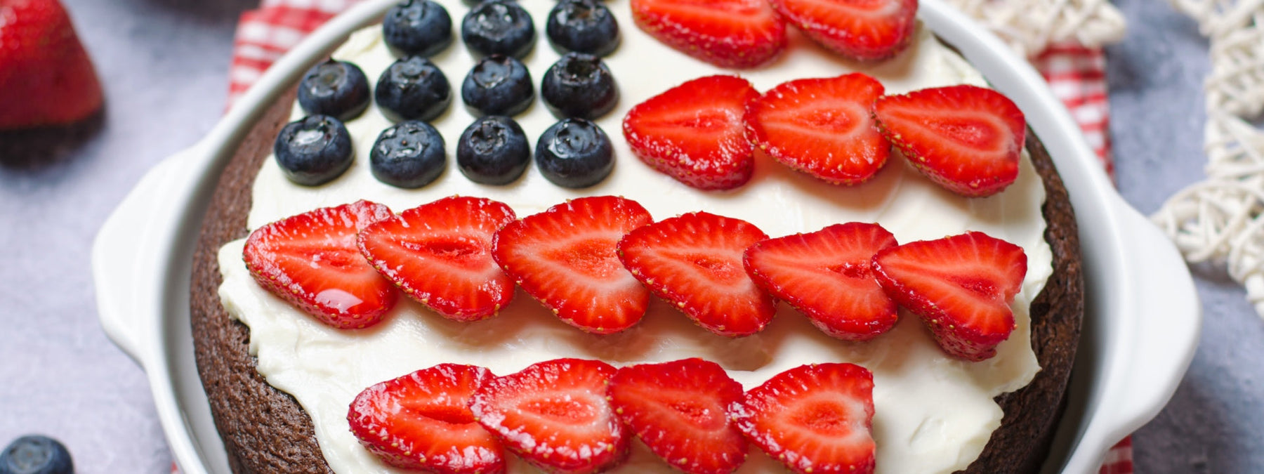 Patriotic healthy recipes for July 4th