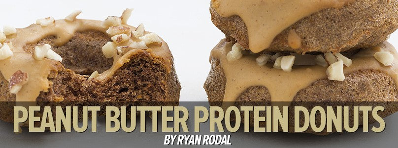Protein-packed mini peanut butter donuts recipe