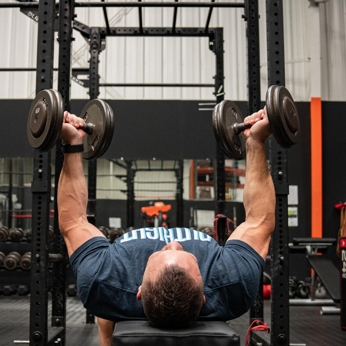 Reverse Grip Dumbbell Press