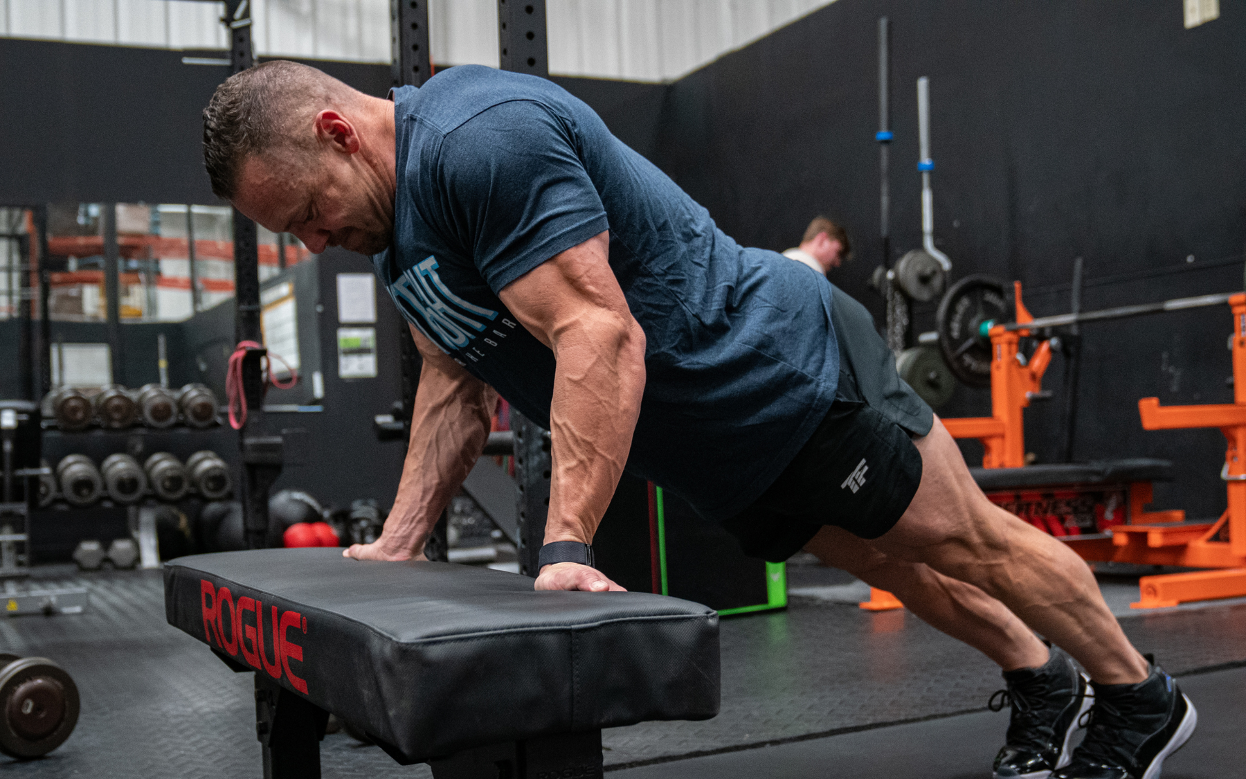 Reverse Grip Incline Push-ups