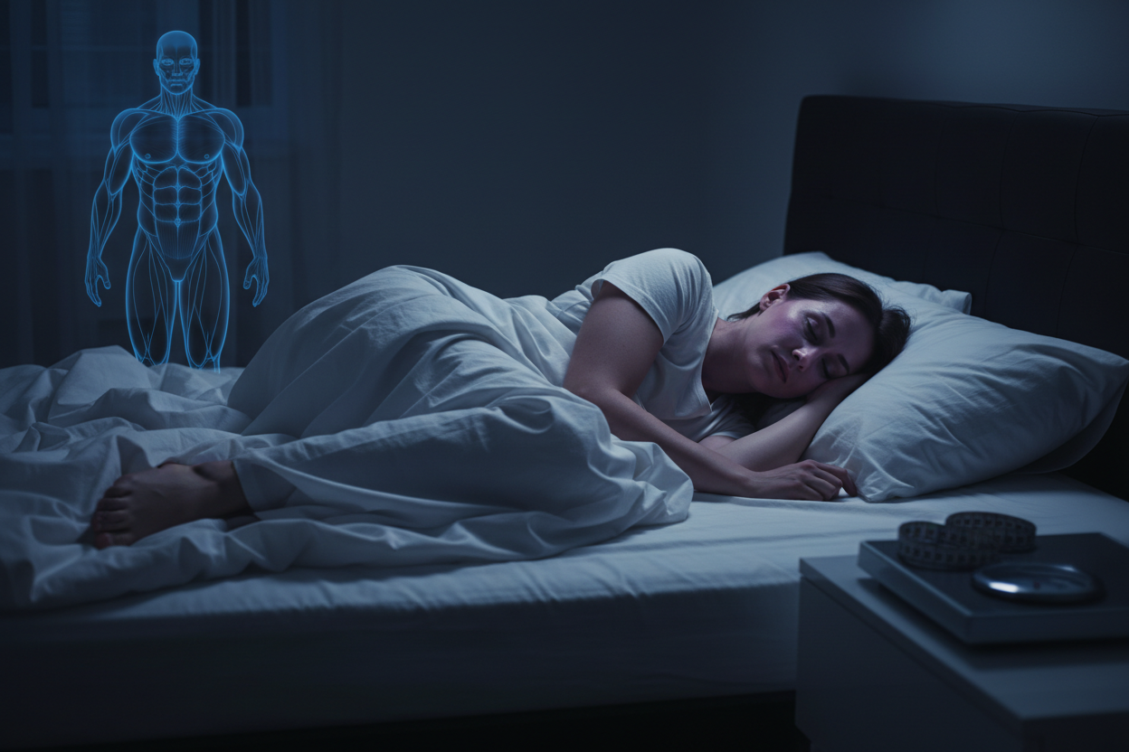 Sleep apnea study examining its link to body composition changes