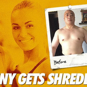 Sonny Guingab before and after dropping 84 pounds