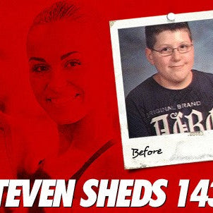 Steven Smith before and after shedding 143 pounds