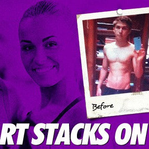 Stewart McWhirter before and after packing on muscle mass