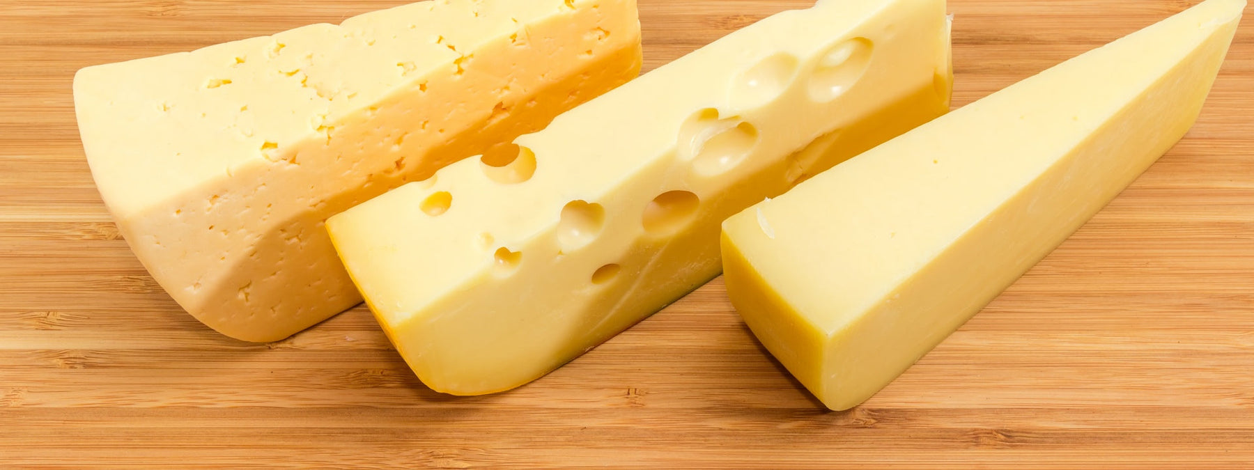 Swiss cheese representing a calcium rich food source