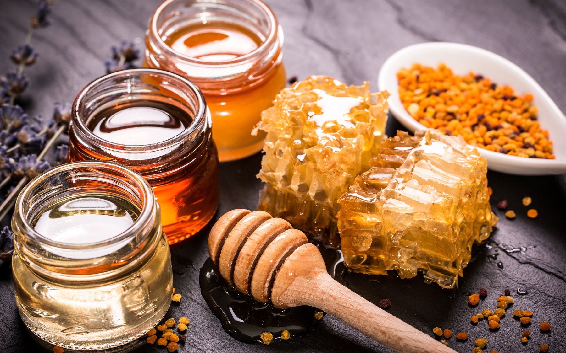 Tiger Fitness graphic on honey as a superfood