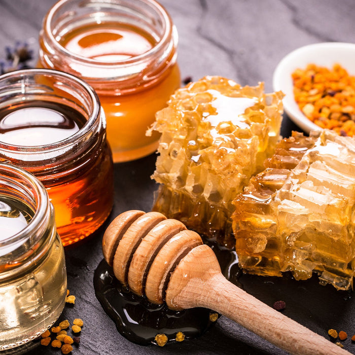 Tiger Fitness graphic on honey as a superfood