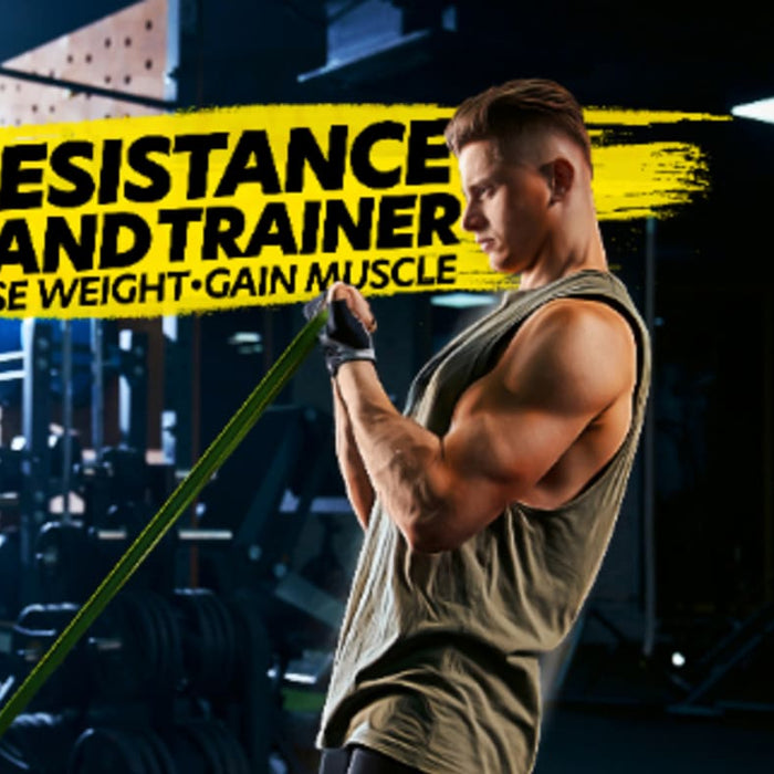 Resistance Band Video Trainer For Gaining Muscle and Losing Fat