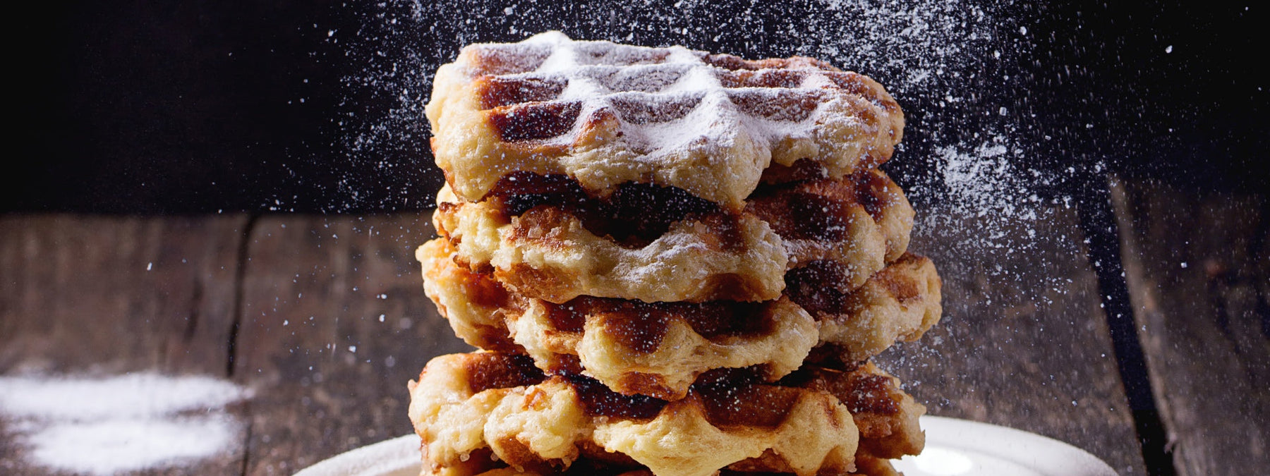 MTS birthday cake protein waffle recipe