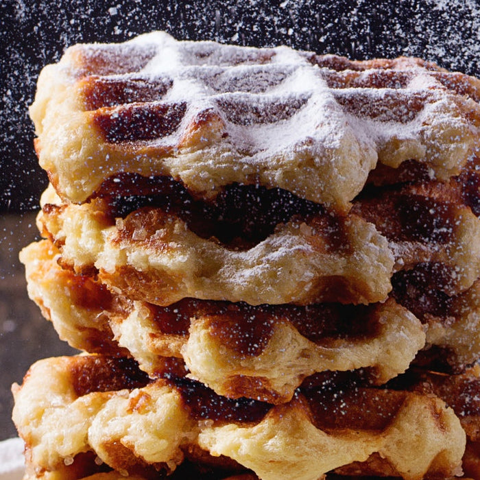 MTS birthday cake protein waffle recipe