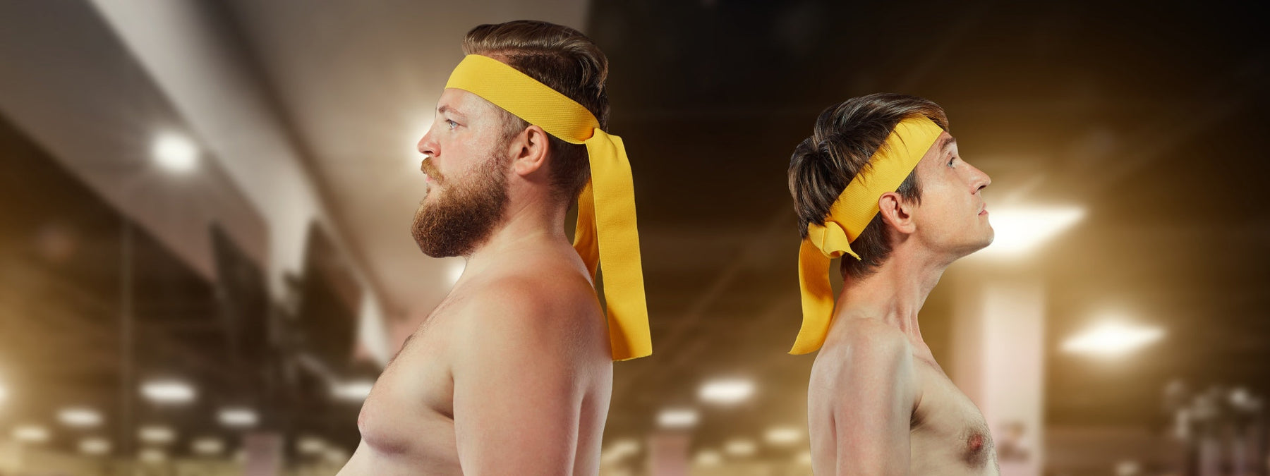 Illustration of weird characters you'll meet in the men's locker room