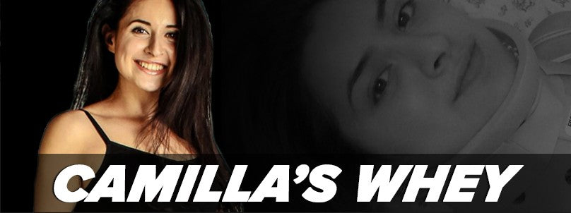 Camilla's protein shake and body transformation story