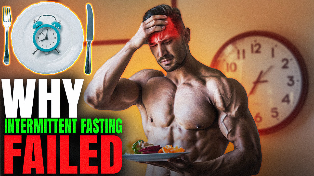 Illustration on the rise and fall of intermittent fasting as a diet trend