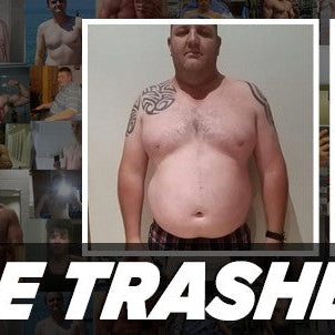 Willie Botes before and after losing 80 pounds