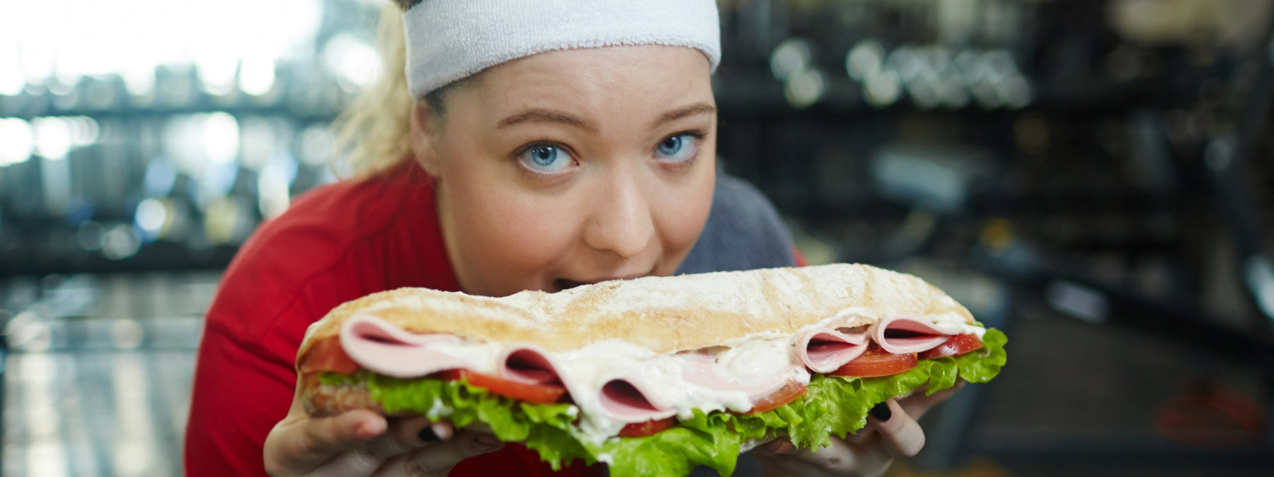 Post-workout meal illustrating tips to curb overeating