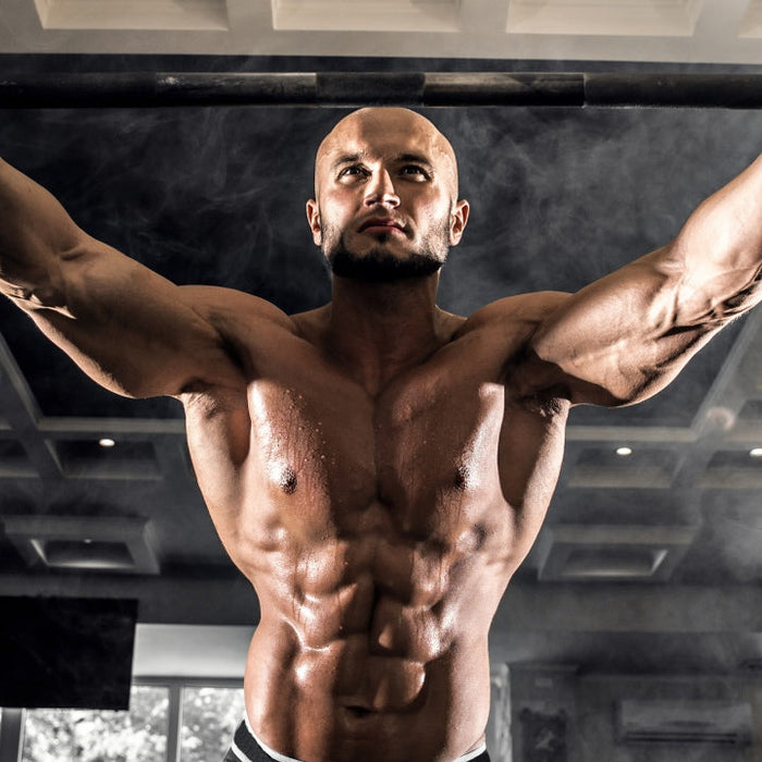 Athlete embracing the struggle for workout motivation