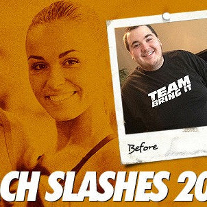Zach Dobson before and after slashing 207 pounds