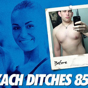 Zach Zamarripa before and after losing 85 pounds