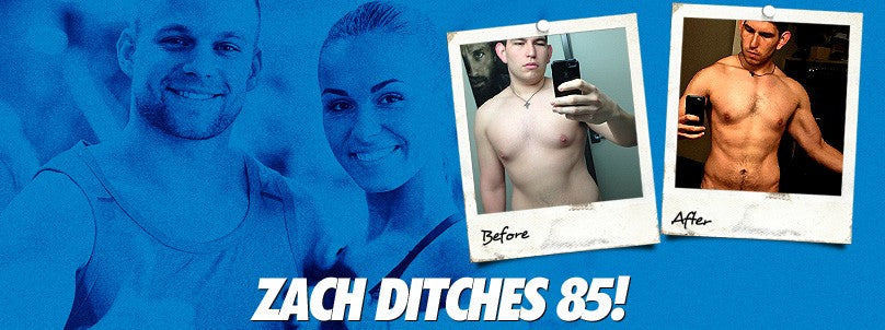Zach Zamarripa before and after losing 85 pounds