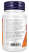 NOW Foods Vitamin D-3 1,000 IU Chewable, 180 lozenges, left side ingredient label