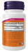 NOW Foods Vitamin D-3 1,000 IU Chewable, 180 lozenges, right side supplement facts label