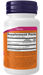 NOW Foods D-3 + K-2 (MK-7), 90 chewable tablets, right side of bottle label