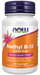 NOW Foods Methyl B-12 5,000 mcg Lozenges, 60 count, front of bottle