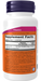 NOW Foods Methyl B-12 Extra Strength 10,000 mcg Lozenges, right side label