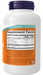 NOW Foods Cal-Mag DK, 180 Capsules, right side of bottle