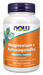 NOW Foods Magnesium + Ashwagandha, 120 veg capsules, front of bottle