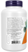 NOW Foods Magnesium 400 mg, 180 veg capsules, left angle of bottle