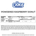 My Cookie Dealer Protein Toaster Pastry Raspberry Donut nutrition facts, ingredients, and directions