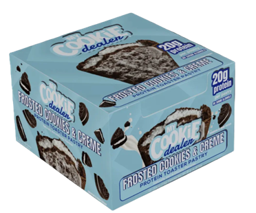 My Cookie Dealer Protein Toaster Pastry Cookies & Creme 12 pack box