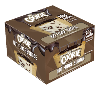 My Cookie Dealer Protein Toaster Pastry Hot Fudge Sundae 12 pack box