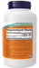 NOW Foods Magnesium Malate Caps, 180 veg capsules, right angle of bottle