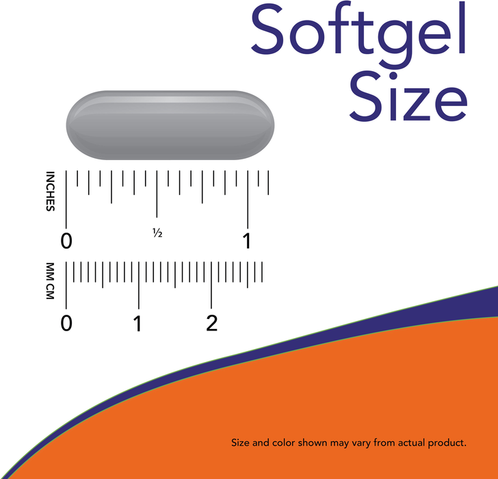 NOW Foods Ultra Omega 3-D, close up detail of fish gelatin softgels