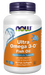 NOW Foods Ultra Omega 3-D, 90 fish softgels, front of bottle