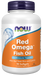NOW Foods Red Omega, 90 softgels, front of bottle