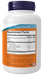 NOW Foods Red Omega, 90 softgels, right side of bottle showing supplement facts