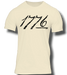 1776 T-Shirt in Cream with black logo