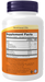 NOW Foods Super Omega 3-6-9 1200mg, 90 softgels, right side of bottle showing supplement facts