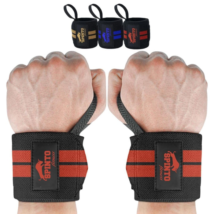 SPINTO FITNESS 18” Wrist Wraps