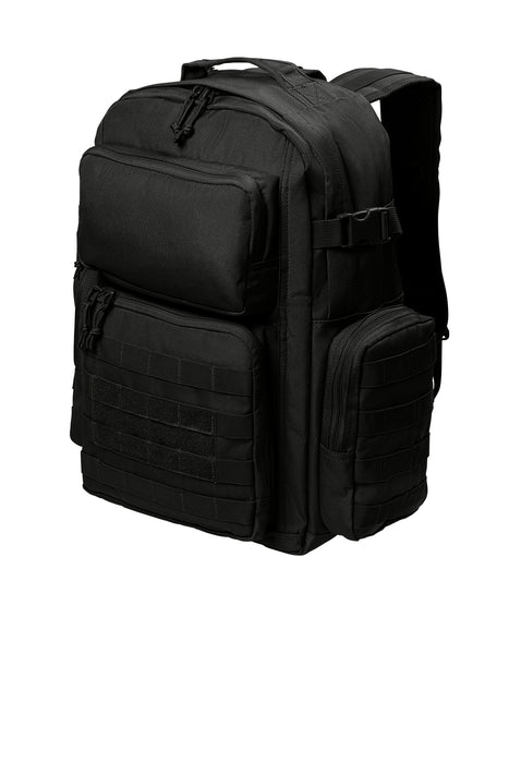 Tiger Fitness Tactical Assault Backpack with Molle System, Waterproof Rucksack (Comes with 3D TF NWUYD Black/Orange Logo Patch)