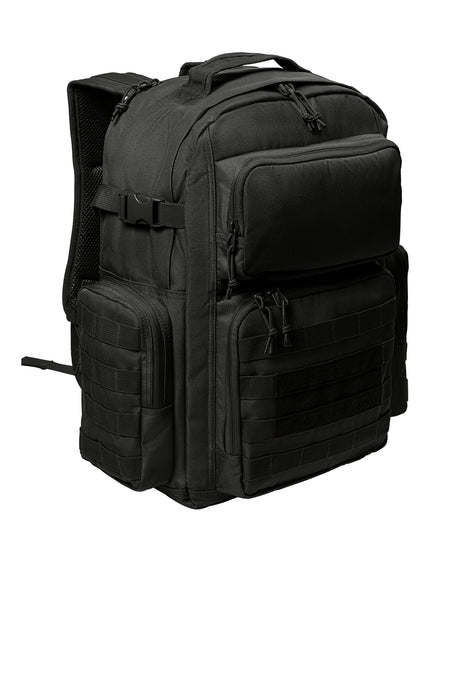 Tiger Fitness Tactical Assault Backpack with Molle System, Waterproof Rucksack (Comes with 3D TF NWUYD Black/Orange Logo Patch)