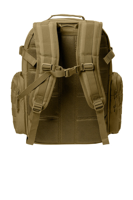 Tiger Fitness Tactical Assault Backpack with Molle System, Waterproof Rucksack (Comes with 3D TF NWUYD Black/Orange Logo Patch)