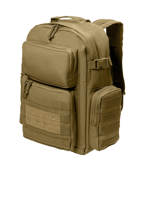 Tiger Fitness Tactical Assault Backpack with Molle System, Waterproof Rucksack (Comes with 3D TF NWUYD Black/Orange Logo Patch)