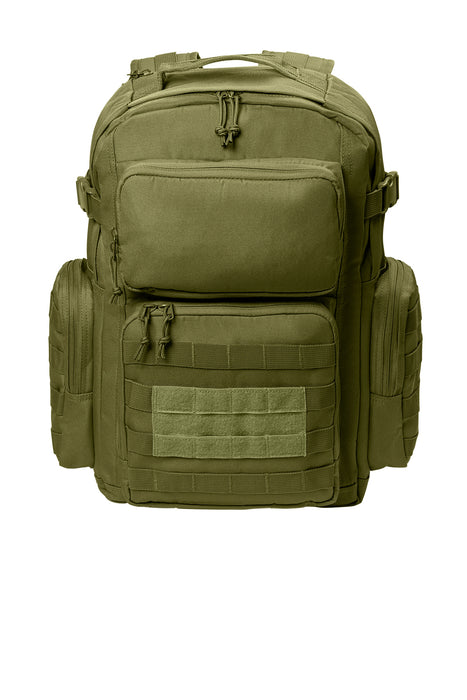Tiger Fitness Tactical Assault Backpack with Molle System, Waterproof Rucksack (Comes with 3D TF NWUYD Black/Orange Logo Patch)