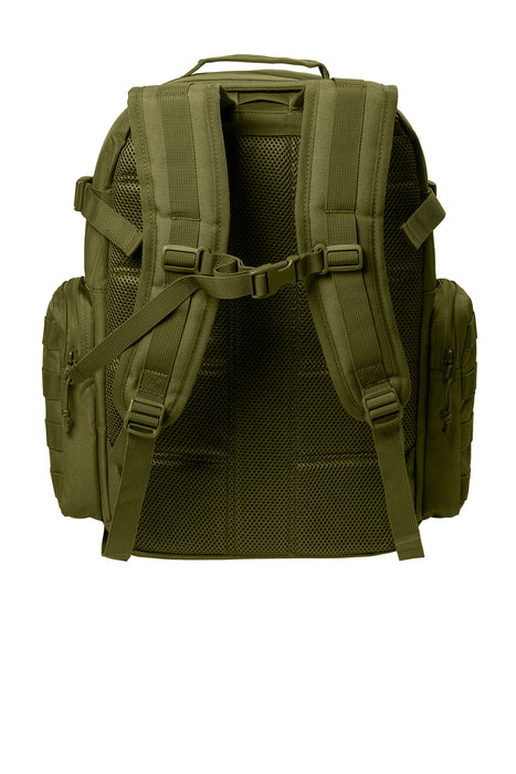 Tiger Fitness Tactical Assault Backpack with Molle System, Waterproof Rucksack (Comes with 3D TF NWUYD Black/Orange Logo Patch)